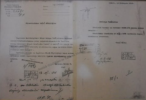 Mustafa Kemal Atatürk'ün Doğum Günü 19 Mayıs Mı? Nasıl 19 Mayıs oldu?
İngiliz Büyükelçiliği'nin Atatürk'ün Doğum Gününü sorması ve
Türk Dışişleri Bakanlığının cevabı
Cumhurbaşkanlığı Arşivi