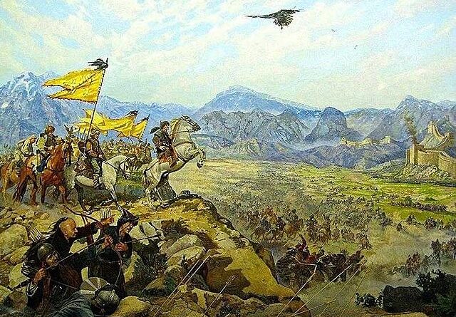 asya hun-metehan ordusu, kuzey şansi antlaşması