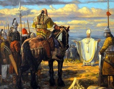 Avrupa Hun - Roma Seferi
Attila - Papa 1. Leo karşılaşması
