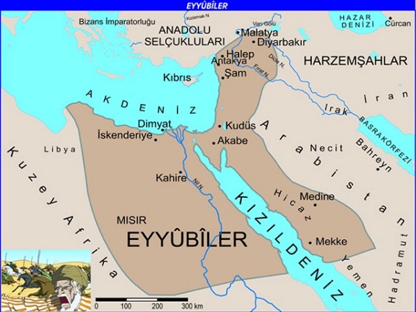 Eyyubi Haritası