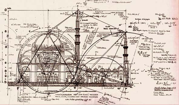 Süleymaniye Camii Planı